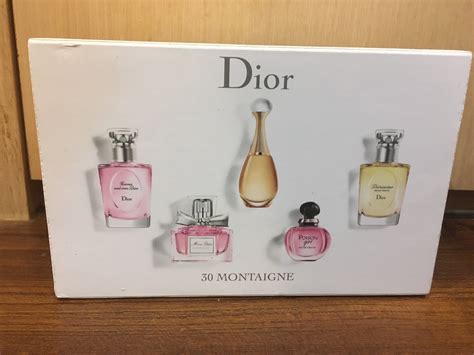 dior montaigne perfume set|DIOR 30 Montaigne Icons Gift Set .